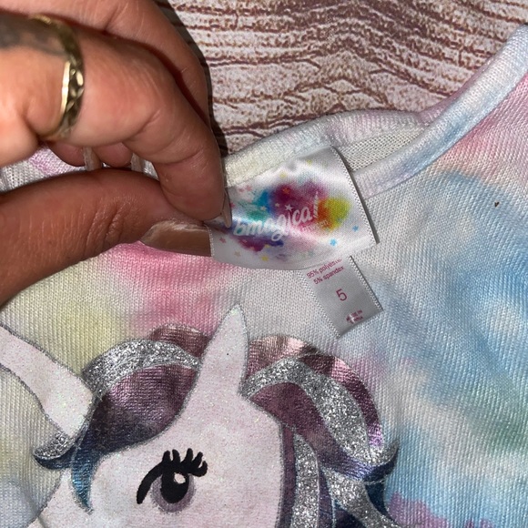 Unicorn matching set 5T - Picture 3 of 7
